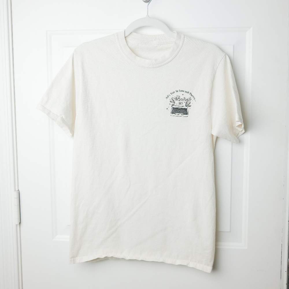 Taylor Swift TTPD inspired All fair in love and poetry tshirt - likely small sz